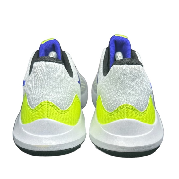 Nike Precision V \'White Barely Volt\' 2021 Men\'s Basketball Shoes Size 10.5 Multi